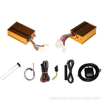 Car GPS Tracker with Fuel Sensor and Temperature Sensor
